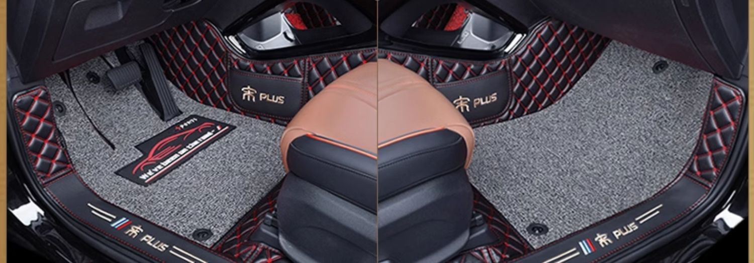 Car Floor Mats For BYD Song Plus DMI 2025 EV Champion