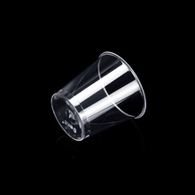 喇叭花30ml一次性试饮杯品尝杯硬塑料试吃杯一口杯航空杯塑料杯