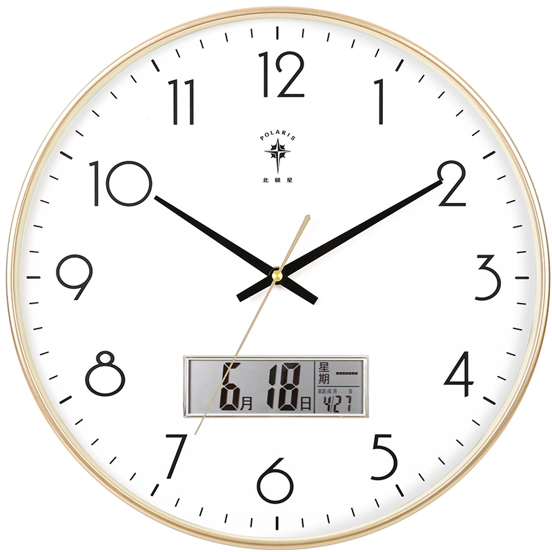 Polaris watch wall clock living room simple 2024 new clock wall home fashion watch quartz clock hanging style