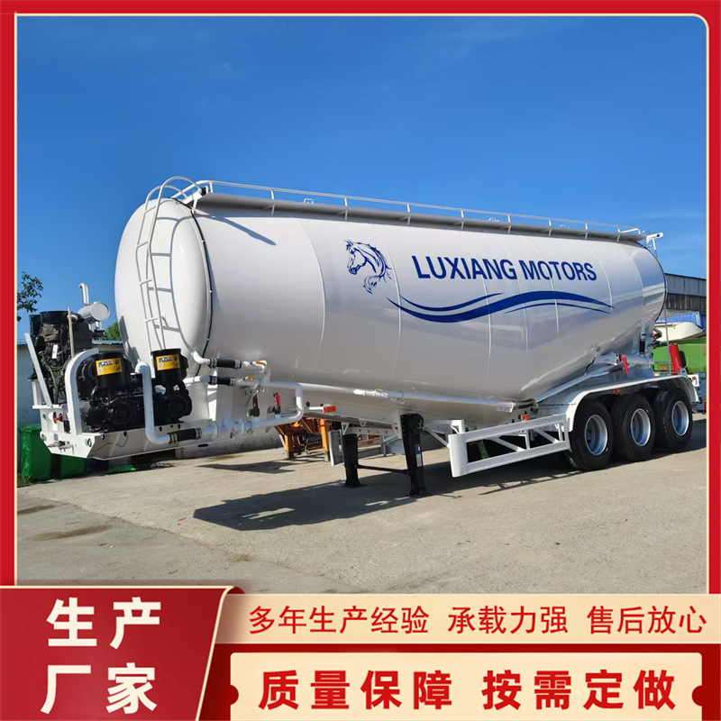 Export Sales of Bulk Cement Tankers, 50-Cubic Meter Powder Material Transporters, and Ash Powder Tankers