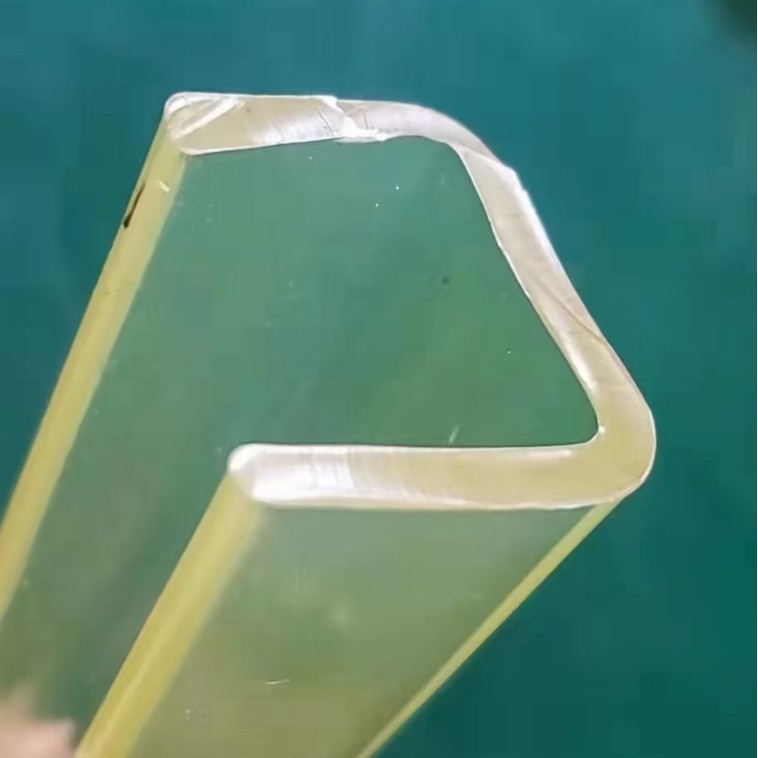 3040方管聚氨酯护套橡胶套保护套U型包套货架周转箱工位器具配件