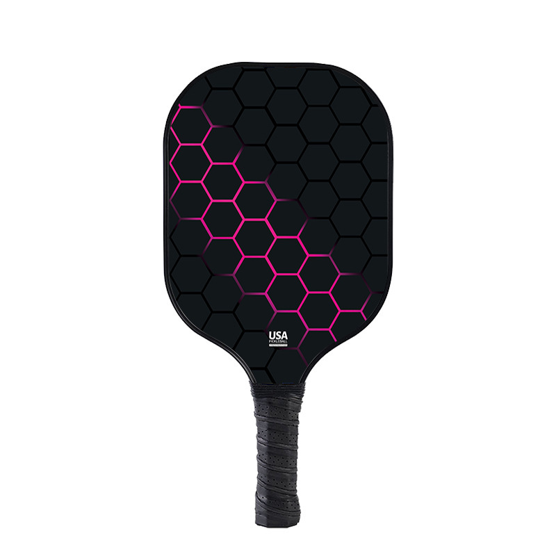 Exclusive for cross-border sales: Fiberglass pickleball racket with PP honeycomb core, pickleball set, outdoor sports racket