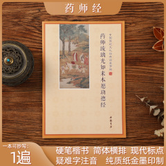 薬師経写本写本練字帖読唱本薬剤師瑠璃光如来本願難字注音版