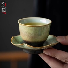 苍翠烧品茗杯陶瓷功夫茶具茶杯普洱单杯主人杯个人杯子小茶碗茶盏