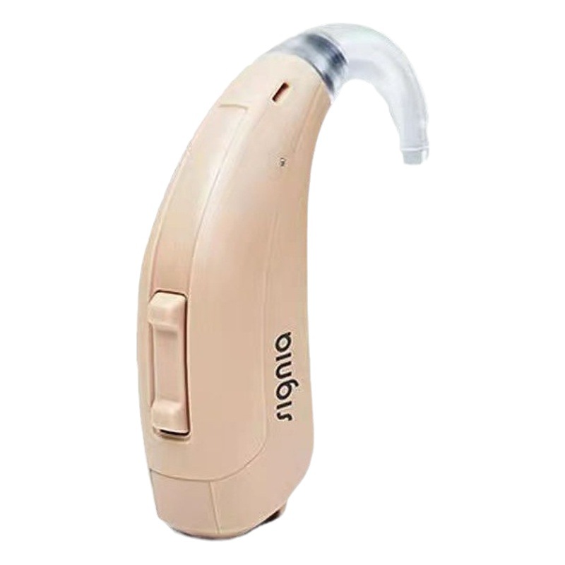 Siemens audífono Xijia Red Lotus P viejo oído sordo espalda pequeño invisible inteligente reducción de ruido 60 años oreja colgando máquina