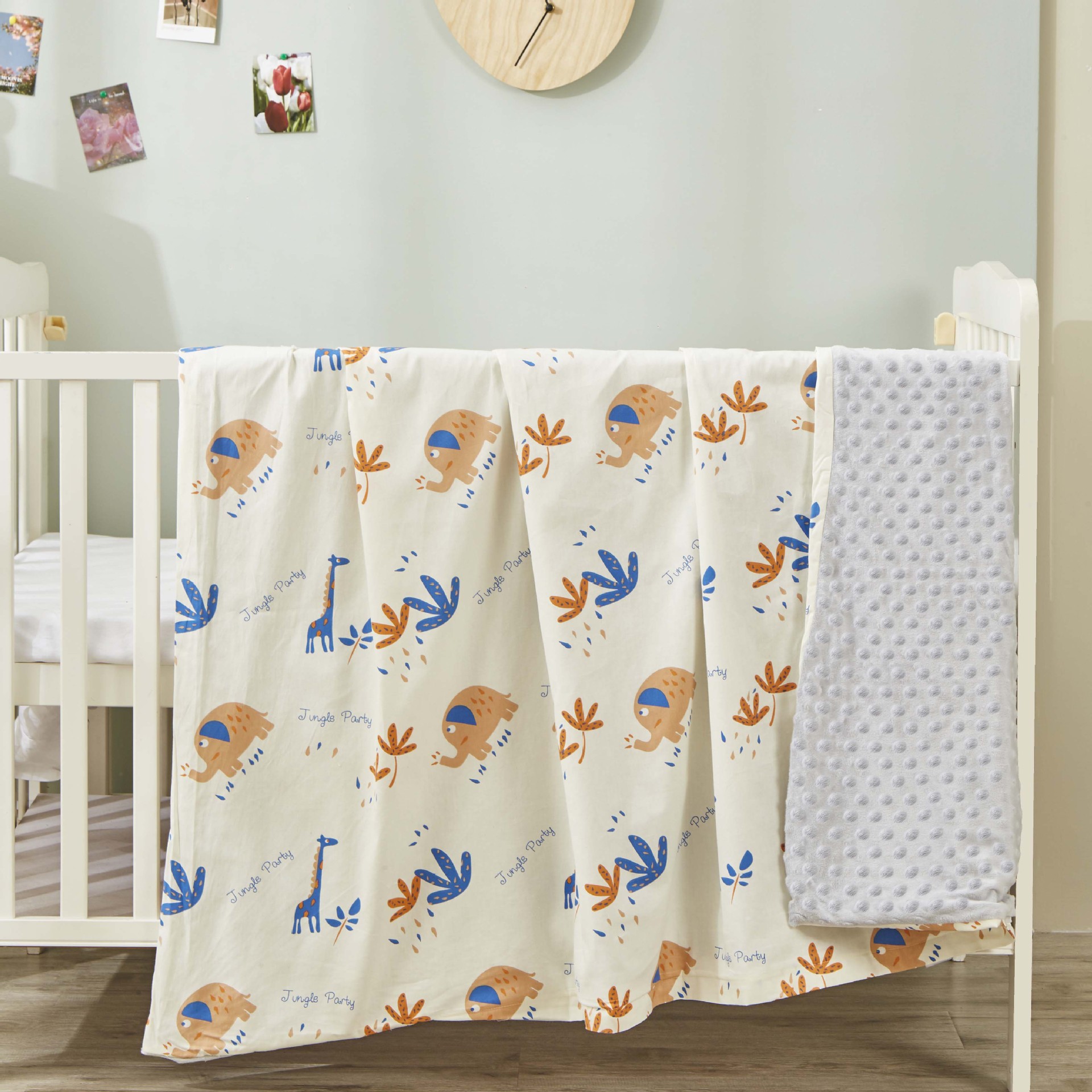 Algodón bebé calmante manta bebé Beanie manta niños manta recién nacido manta verano kindergarten siesta Manta