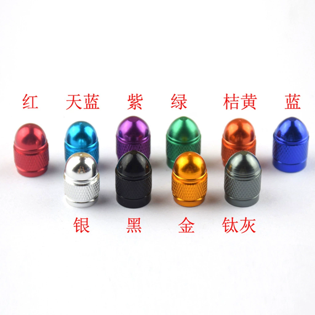 Красочные автомобильные шины алюминиевого сплава Пуля клапан колпачок модифицированный автомобиль клапан колпачок автомобиля пыли колпачок
