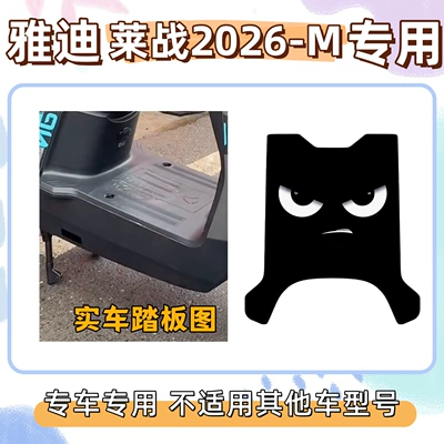 Yadilei Zhan 2026-m Special Decorative Floor Mats for Electric Vehicles, Waterproof Wire Loop Floor Mats (Electric vehicle foot mat) - demon-3-free-velcro-yadilai-war-2026-m