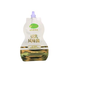 Custom Printed Special-Shaped Nozzle Bag, Self-Standing Soy Milk Liquid Plastic Bag, Juice Jam Packaging Bag, Lotion Packaging Bag