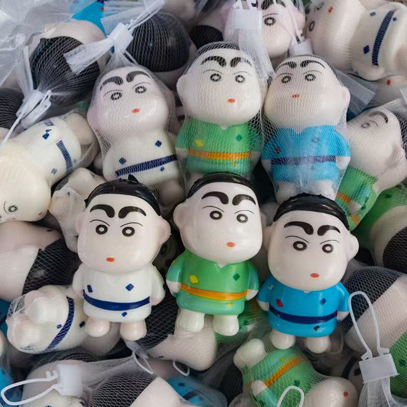 蛋仔派对网袋装解压捏捏乐慢回弹公仔摆摊地摊小卖部礼品批发|undefined