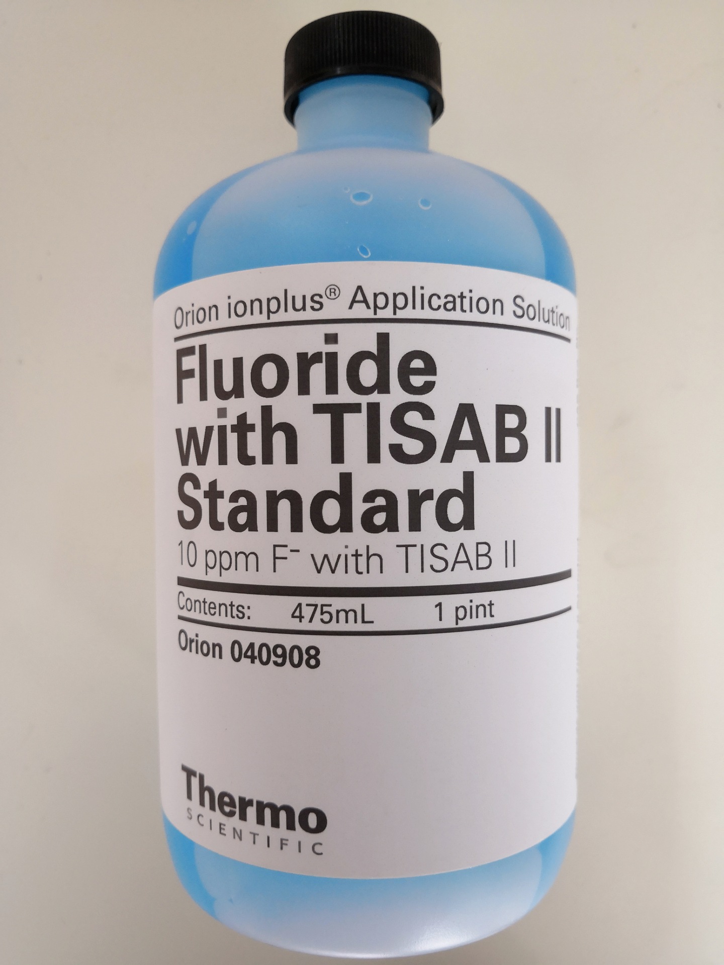 Orion ISE 校正标准液 040908 氟离子标准溶液（10ppm含TISAB) 47