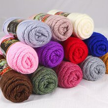 粗毛线羊毛线马海毛围巾线外套线手编棒针线diy钩针线厂家批发