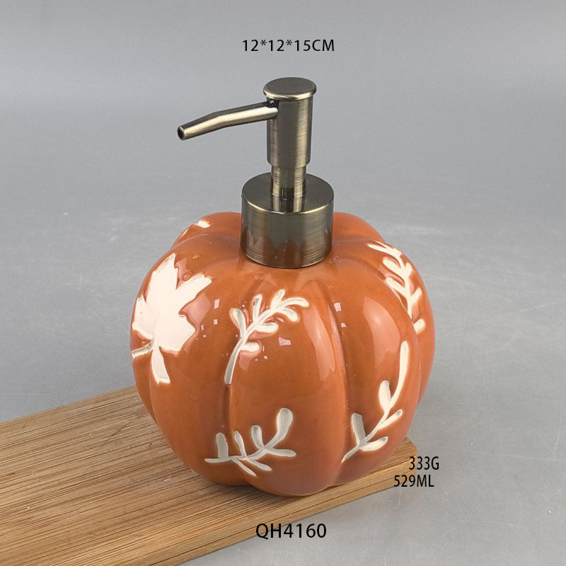 Botella de baño de calabaza