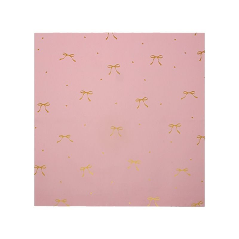 Papel de regalo con nudo de flor, lazo de corazón, materiales para envolver ramos, regalo DIY, suministros para floristería
