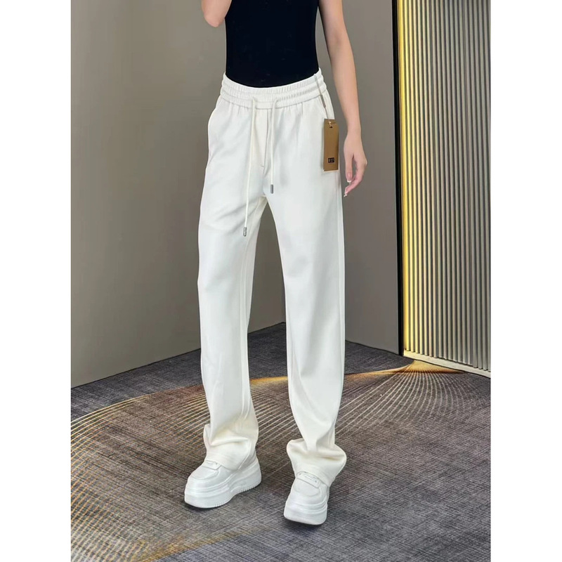 Autumn New Solid Color Basic Clean Version Drape Versatile Wide-Leg Slouch Pants Men's Business High-End Casual Pants