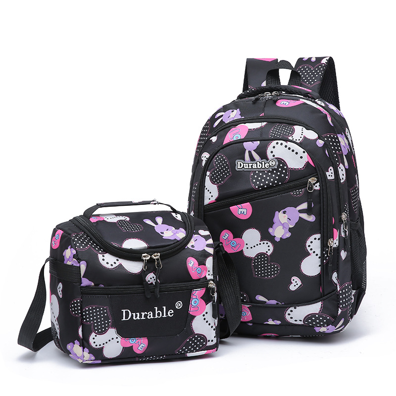 Venta directa de fábrica de dos piezas de estilo coreano nuevo bolso de aislamiento simple al aire libre Mochila para estudiantes de Amazon