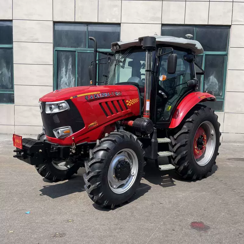 常力品牌拖拉机大型农田旋耕犁地机120马力四驱四轮拖拉机现货