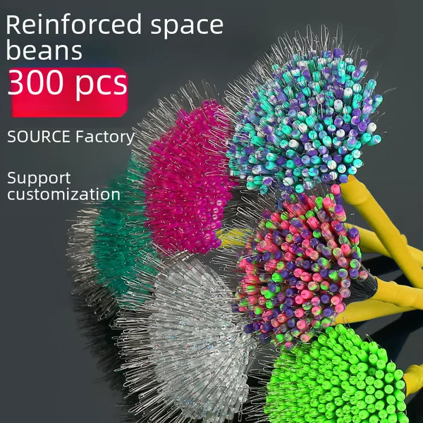 Space beans bulk wholesale reinforced silicone competitive space beans 300 anti-entanglement bean top bean accessories in large quantities