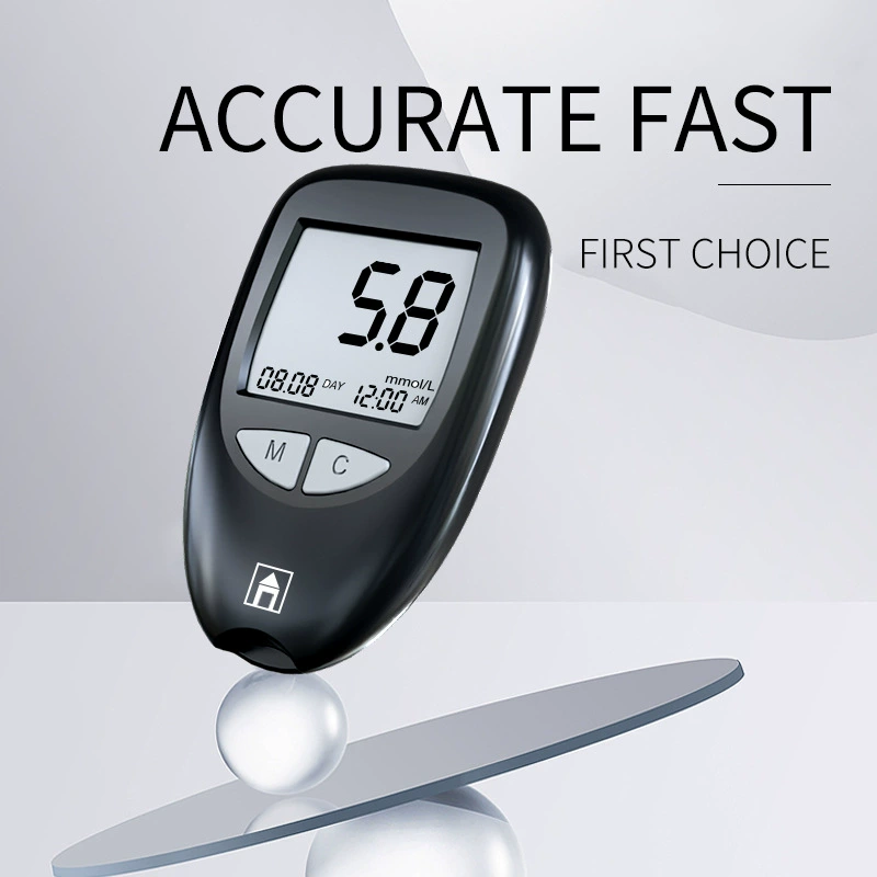 Трансграничная внешняя торговля бытовой глюкометр английская версия глюкометр медицинский автоматический тестер уровня глюкозы в крови тестовая бумага игла для измерения уровня глюкозы в крови