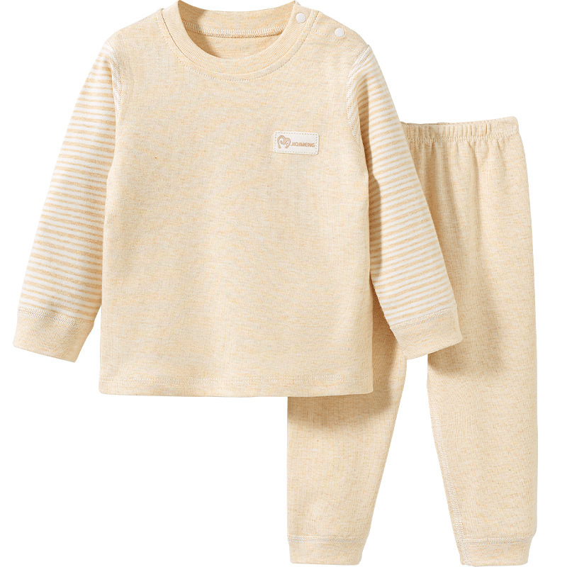 Primavera y otoño, pantalones de otoño para bebés, algodón para niños, niñas, pijamas divididos delgados, ropa interior para bebés