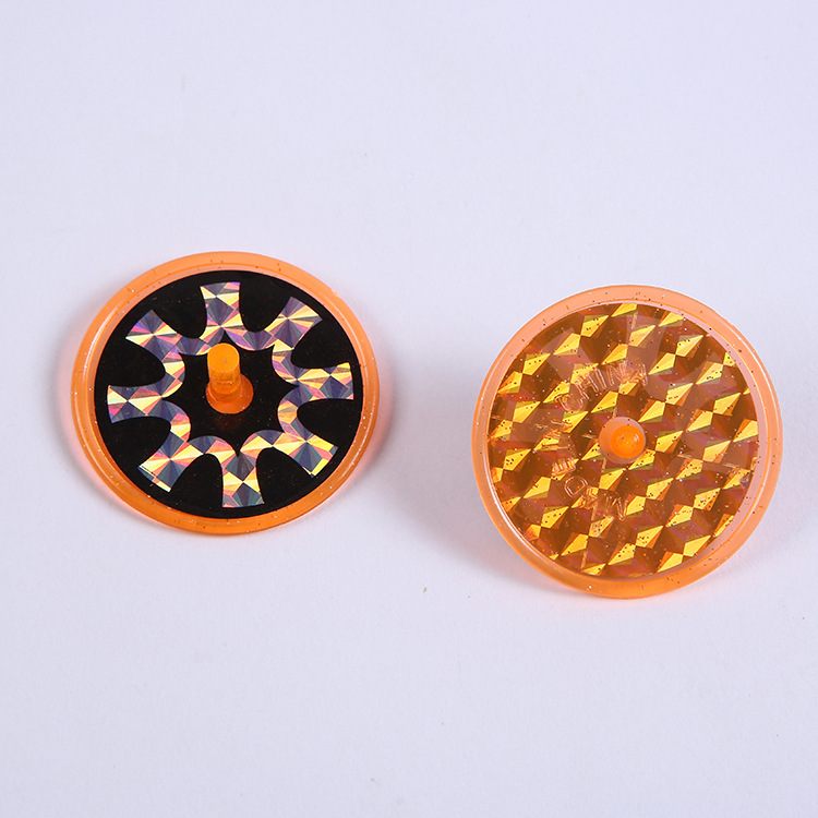 Transfronterizo 4cm láser pequeña tierra giratoria Gyro huevo juguete regalo niños pequeño juguete al por mayor tradicional interacción de ocio