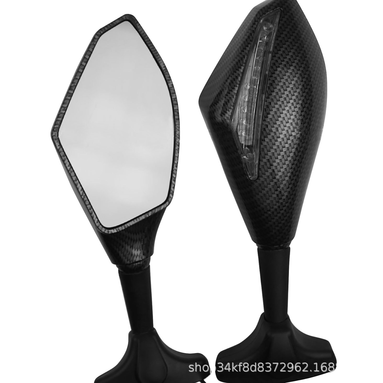 Motorcycle Reflector Mirror Universal Bajaj/Kawasaki Dominar 400 Sports Car Rearview Mirror Reversing Mirror