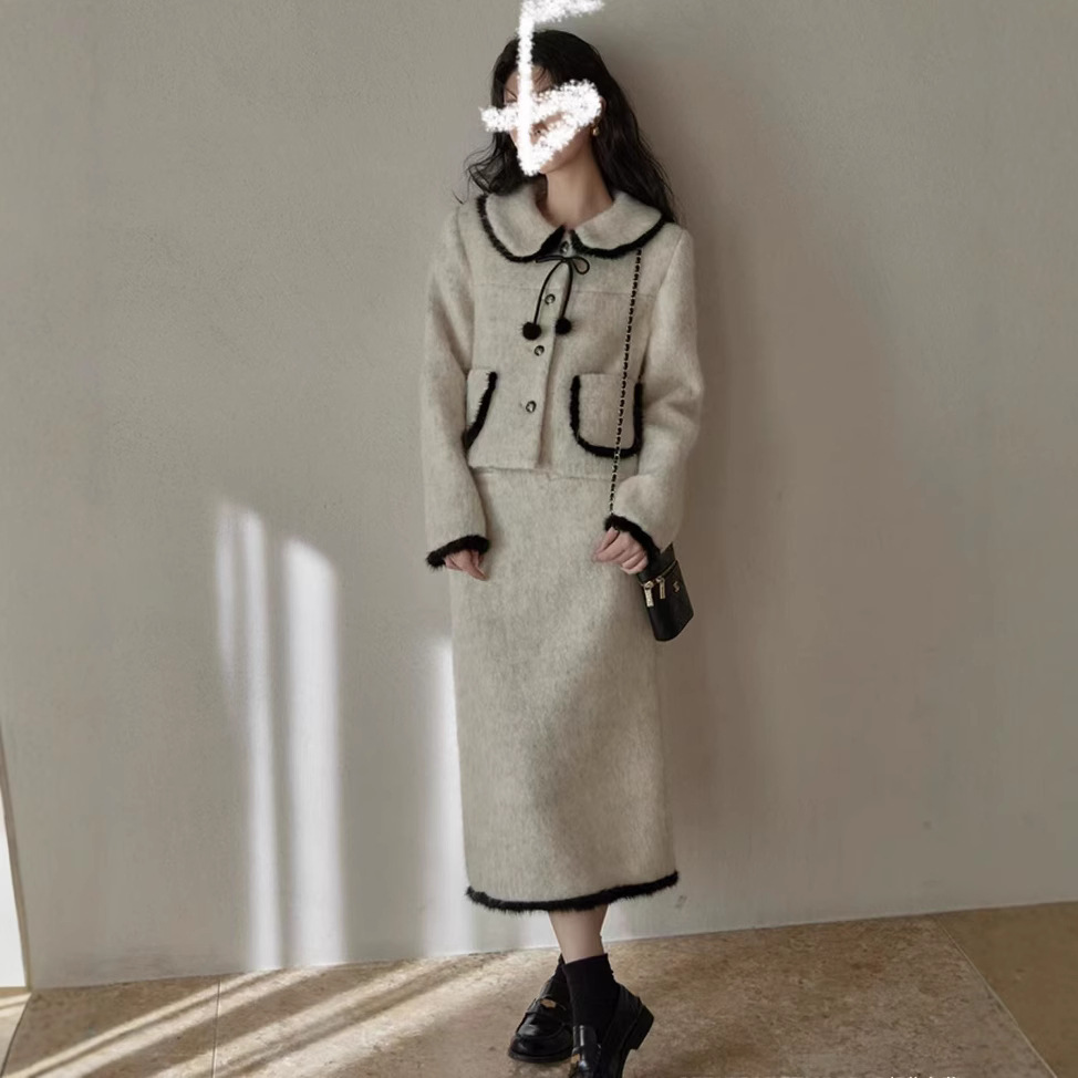  冬  L-5XL 大きいサイズ 上下セット