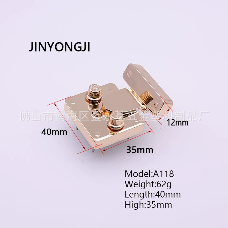 Фошань Фабрика собственного производства цинкового сплава лягушка замок высококачественная ювелирная коробка винная коробка замок двойной шарик замок замок 6684 замок замок замок