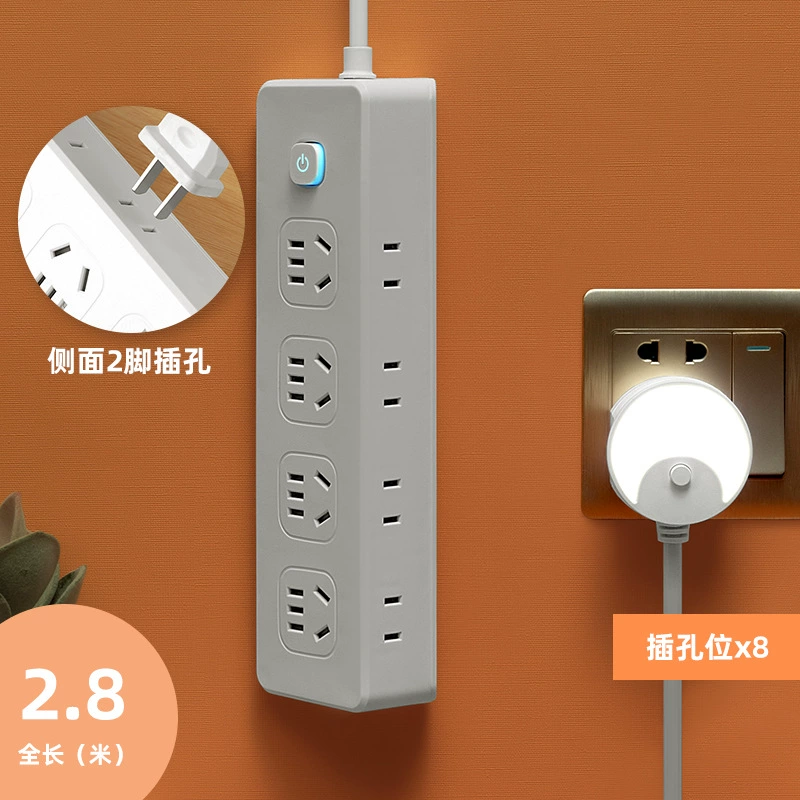 Угловая настольная розетка с USB-зарядкой, лента с кабелем бытовая многофункциональная драг-лента, которая может идти по стене