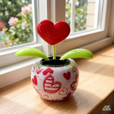 Swinging Sunflower Car Ornament Can | Car ornaments - love
