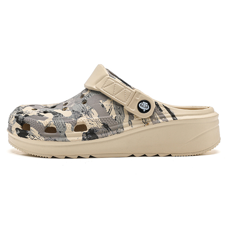 Nuevas zapatillas de verano de tamaño grande zapatillas al aire libre agujero zapatillas para usar sandalias caseras de estilo coreano de tendencia de playa