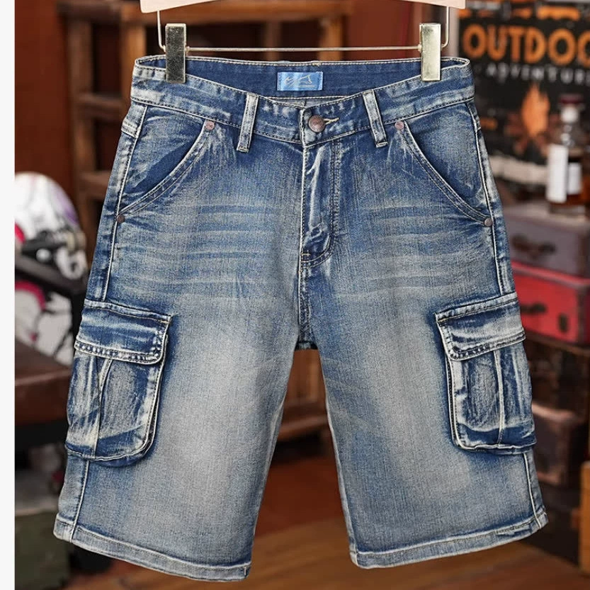 Джинсовая юбка, летние шорты, объемные брюки для отдыха, oversize