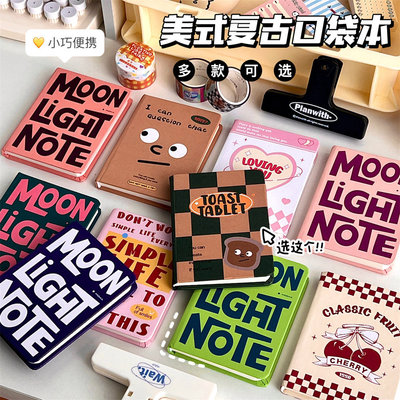 A7 The pocket Cartoon lattice Mini lovely student Scratch Pad Hand account source material study notebook wholesale