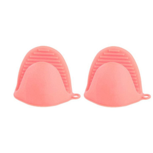 Anti-scalding bowl clamp, microwave oven insulation gloves, high temperature resistant oven gloves, anti-scalding silicone kitchen tools casserole