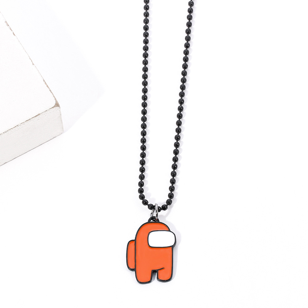 Transfronterizo nuevo al por mayor entre nosotros juego periférico collar espacio Hombre Lobo matando collar en stock