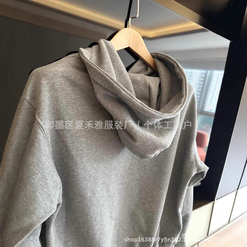 25新款经典LP小熊连帽卫衣上衣秋冬季宽松休闲百搭套头卫衣现货|undefined