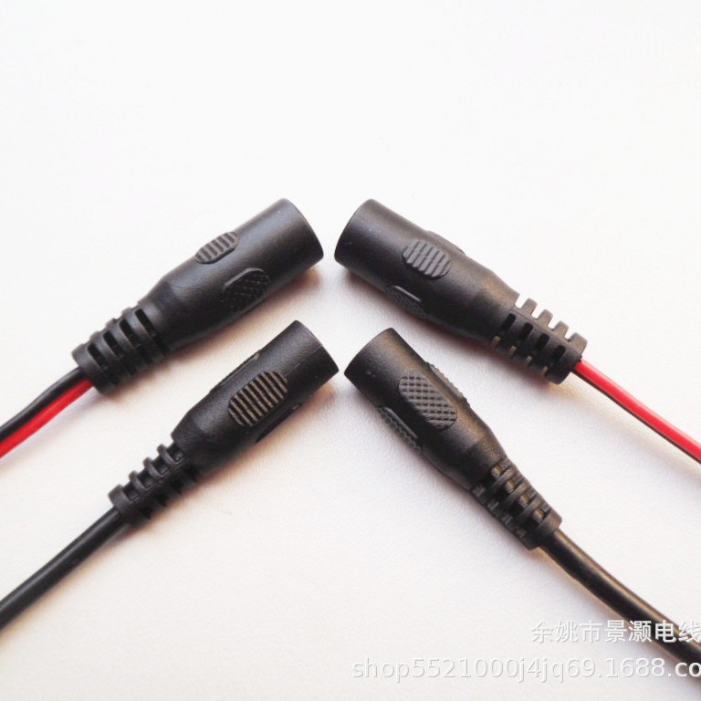 厂家直供监控安防5.5*2.1DC母头线 dc母头延长线 dc电源线