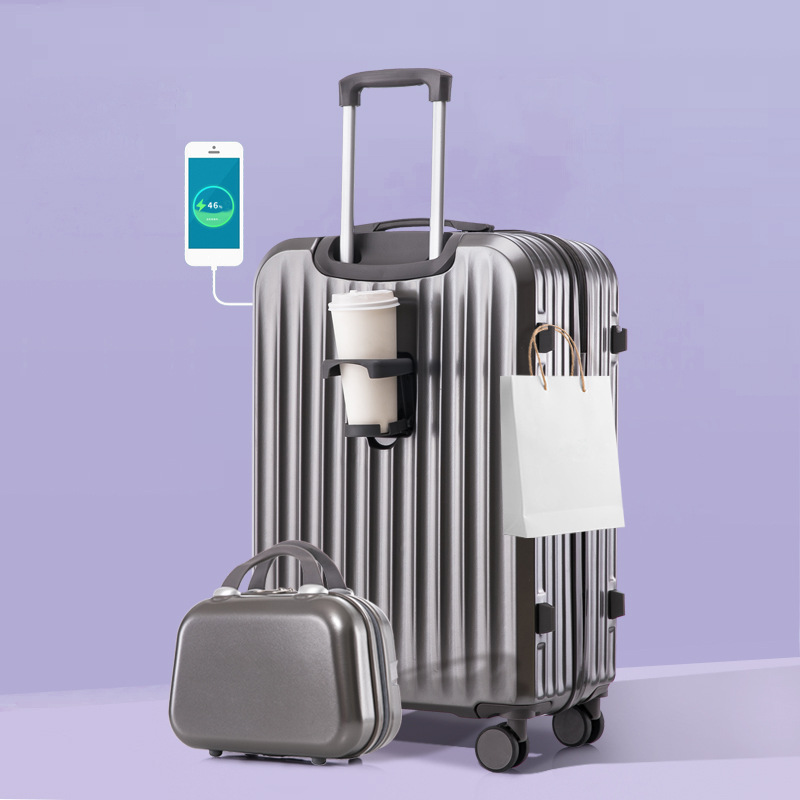 Equipaje multifuncional de alto valor facial disponible para hombres y mujeres de 24 pulgadas caja de tracción de contraseña caja de rueda universal duradera
