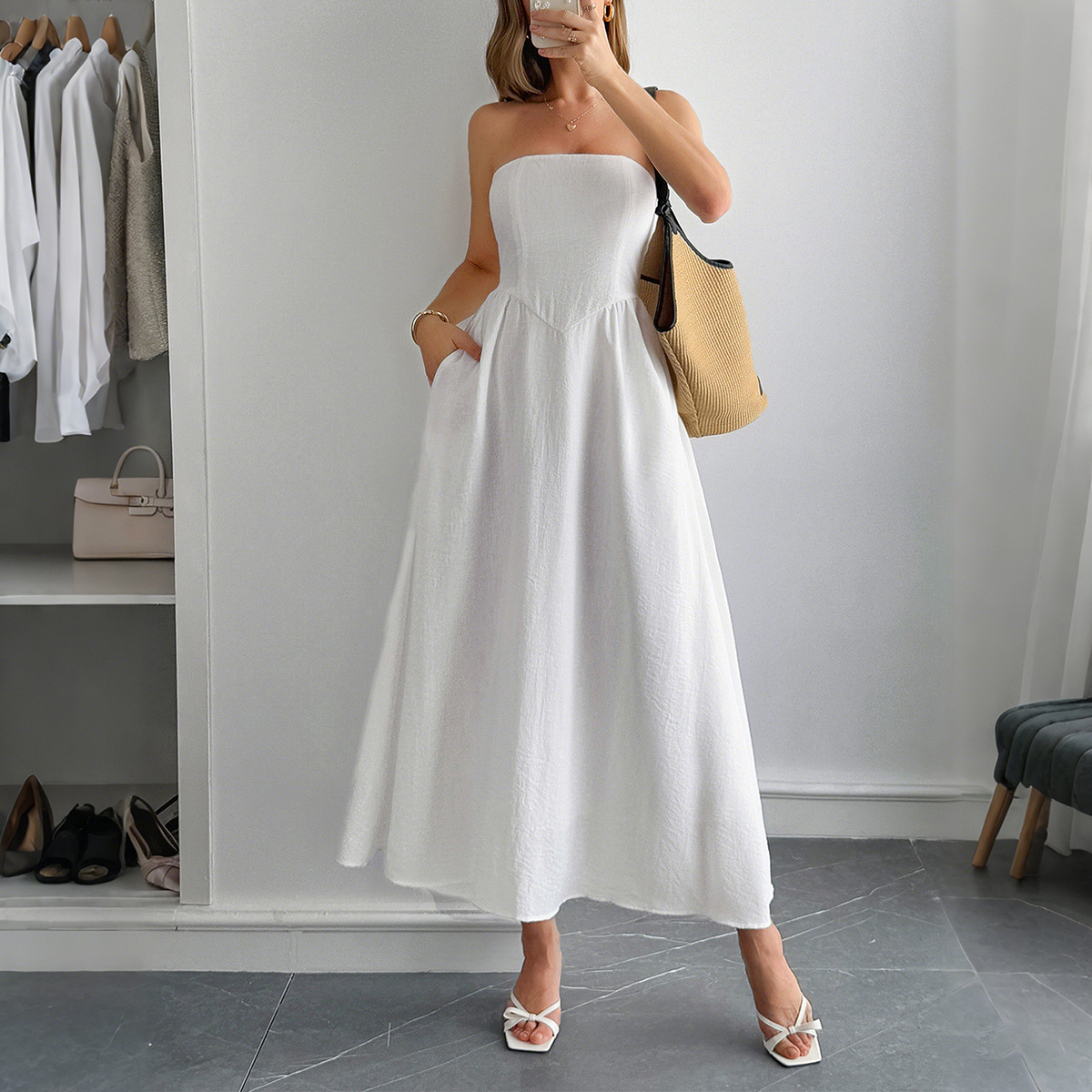 Women's Summer Elegant Maxi A-Line Dress