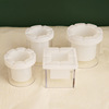 Candle, mold, square windproof material