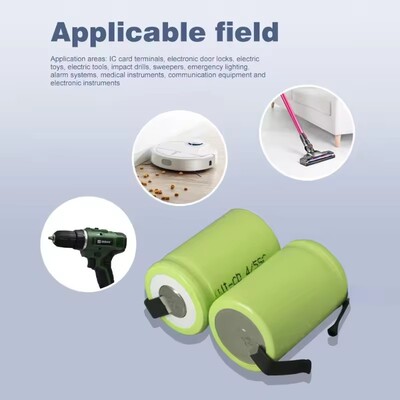 Совместимая электронная батарея с зарядкой, 2v, 2200mah, 5