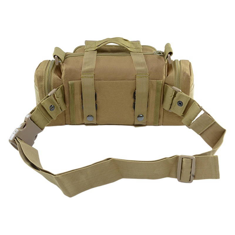 Camuflaje cámara fotográfica multifuncional bolso de hombro portátil bolso de la cintura de los hombres impermeable deportes al aire libre táctico bolso de la cintura al por mayor