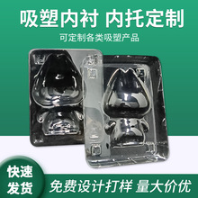 儿童玩具包装吸塑托盘玉米淀粉PVC透明防静电高端手办吸塑内托盘