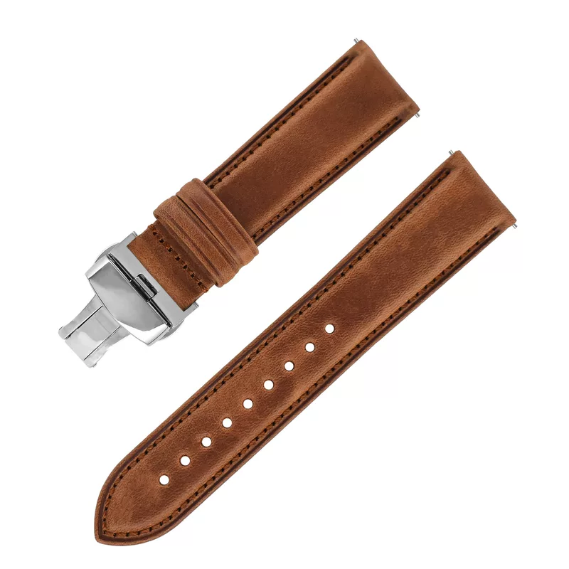 Кожаный элитный ремешок для часов, коровья кожа, Genuine leather