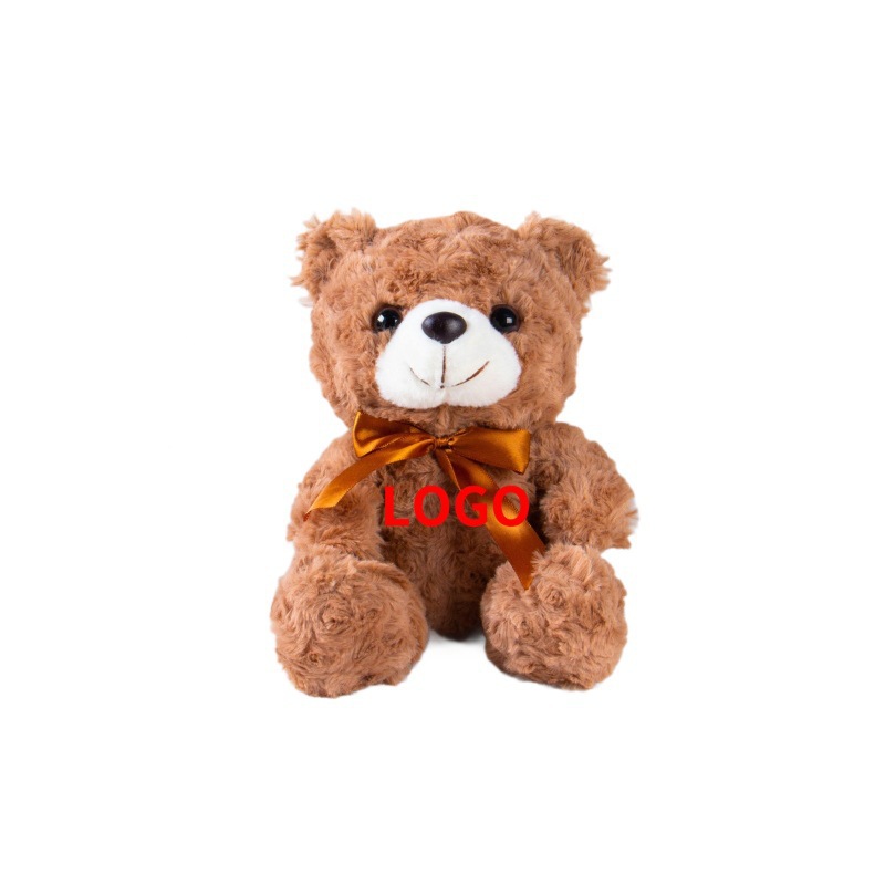 Osos de peluche abrazar osos muñecas muñecas agarrar muñecas regalo para niños impresión LOGO regalo juguetes de peluche