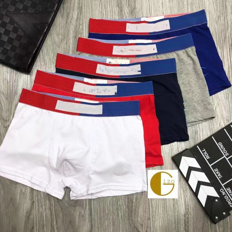 Foreign Trade Sports Fashion Brand Men's Underwear Wholesale, Two-Color Crown Men's Boxer Briefs, Men's Boxer Shorts, One-Piece Dropshipping
