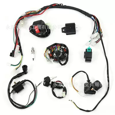 Power supply, ignition system accessories Off-Road Motorcycle Wiring