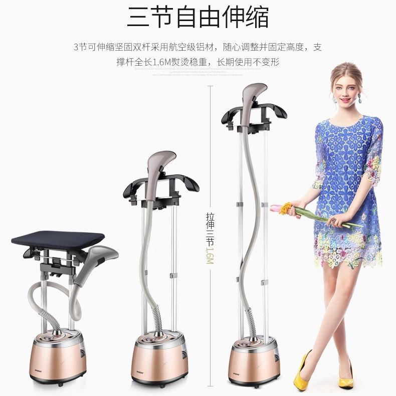 Rongzhi Large Steam Garment Ironing Machine Household Handheld Vertical Hanging Clothes Ironing Machine Electric Iron