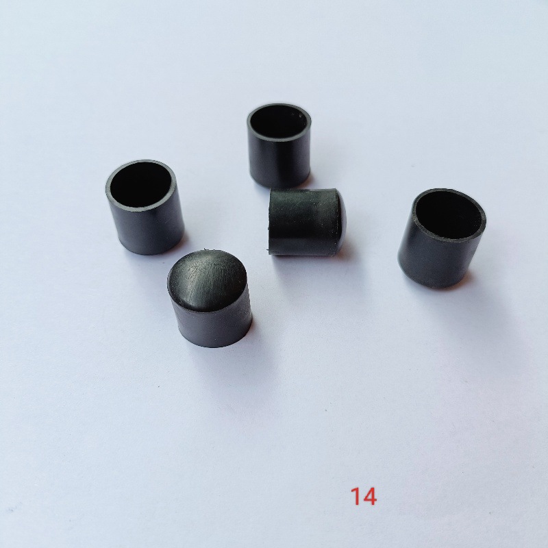 14MMpvc软胶圆管脚套钢管脚套橡胶圆外套圆形脚套凳子脚套保护套