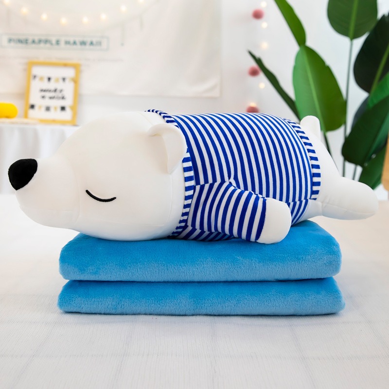 Versión del oso polar blanco